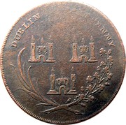 Ireland Halfpenny Dublin - God grant Peace ND (1795)  DUBLIN HALFPENNY coin reverse Ireland Halfpenny Dublin - God grant Peace ND (1795)  DUBLIN HALFPENNY coin reverse