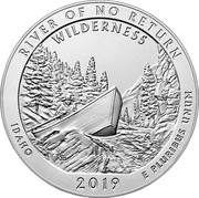 USA Quarter Dollar Frank Church River of No Return Wilderness - Idaho 2019 P RIVER OF NO RETURN WILDERNESS IDAHO 2019 E PLURIBUS UNUM ESD RG coin reverse USA Quarter Dollar Frank Church River of No Return Wilderness - Idaho 2019 P RIVER OF NO RETURN WILDERNESS IDAHO 2019 E PLURIBUS UNUM ESD RG coin reverse