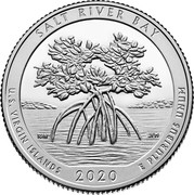 USA Quarter Dollar Salt River Bay National Historical Park and Ecological Preserve - U.S. Virgin Islands 2020 S Proof SALT RIVER BAY U.S. VIRGIN ISLANDS 2020 E PLURIBUS UNUM coin reverse USA Quarter Dollar Salt River Bay National Historical Park and Ecological Preserve - U.S. Virgin Islands 2020 S Proof SALT RIVER BAY U.S. VIRGIN ISLANDS 2020 E PLURIBUS UNUM coin reverse