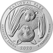 USA Quarter Dollar Samoa National Park 2020 Specimen NATIONAL PARK AMERICAN SAMOA E PLURIBUS UNUM coin reverse USA Quarter Dollar Samoa National Park 2020 Specimen NATIONAL PARK AMERICAN SAMOA E PLURIBUS UNUM coin reverse