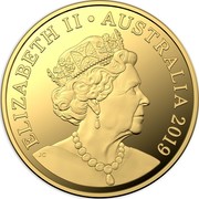 Australia Twenty Five Dollars 6th Portrait - Australian Coinage Portrait 1998-2019 2019 Proof ELIZABETH II • AUSTRALIA 2019 JC coin obverse Australia Twenty Five Dollars 6th Portrait - Australian Coinage Portrait 1998-2019 2019 Proof ELIZABETH II • AUSTRALIA 2019 JC coin obverse