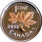 Canada 1 Cent Farewell to the Penny 2012 Proof set 1 CENT 2012 CANADA KG coin reverse Canada 1 Cent Farewell to the Penny 2012 Proof set 1 CENT 2012 CANADA KG coin reverse