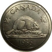 Canada 1 Crown Edward VIII Token 1936 UNC X# 3a CANADA 1936 coin reverse Canada 1 Crown Edward VIII Token 1936 UNC X# 3a CANADA 1936 coin reverse