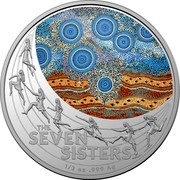 Australia 1 Dollar Star Dreaming - The Seven Sisters 2020 THE SEVEN SISTERS 1/2 OZ 999 AG coin reverse Australia 1 Dollar Star Dreaming - The Seven Sisters 2020 THE SEVEN SISTERS 1/2 OZ 999 AG coin reverse