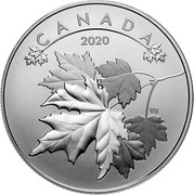 Canada 10 Dollars O Canada! - Maple Leaves 2020 CANADA 2020 coin reverse Canada 10 Dollars O Canada! - Maple Leaves 2020 CANADA 2020 coin reverse