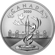 Canada 10 Dollars O Canada! - Parliament of Canada 2020 CANADA 2020 coin reverse Canada 10 Dollars O Canada! - Parliament of Canada 2020 CANADA 2020 coin reverse