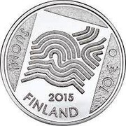 Finland 10 Euro Akseli Gallen-Kallela 2015 Proof KM# A229 SUOMI FINLAND 2015 10€ coin obverse Finland 10 Euro Akseli Gallen-Kallela 2015 Proof KM# A229 SUOMI FINLAND 2015 10€ coin obverse