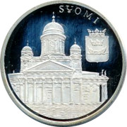 Finland 10 Euro Suomi 1996 G UNC SUOMI coin reverse Finland 10 Euro Suomi 1996 G UNC SUOMI coin reverse