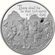 UK 10 Pounds World War I Poetry 2016 Proof THERE SHALL BE IN THAT RICH EARTH A RICHER DUST CONCEALED DL 1914 THE FIRST WORLD WAR 1918 coin reverse UK 10 Pounds World War I Poetry 2016 Proof THERE SHALL BE IN THAT RICH EARTH A RICHER DUST CONCEALED DL 1914 THE FIRST WORLD WAR 1918 coin reverse