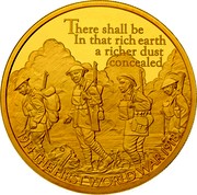 UK 10 Pounds World War I Poetry 2016 Proof THERE SHALL BE IN THAT RICH EARTH A RICHER DUST CONCEALED DL 1914 THE FIRST WORLD WAR 1918 coin reverse UK 10 Pounds World War I Poetry 2016 Proof THERE SHALL BE IN THAT RICH EARTH A RICHER DUST CONCEALED DL 1914 THE FIRST WORLD WAR 1918 coin reverse