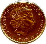 UK 10 Pounds Year of the Sheep 2015  ELIZABETH'II'D'G'REG'FID'DEF IRB '10'POUNDS' coin obverse UK 10 Pounds Year of the Sheep 2015  ELIZABETH'II'D'G'REG'FID'DEF IRB '10'POUNDS' coin obverse