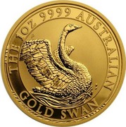 Australia 100 Dollars Australian Gold Swan 2020 THE 1OZ 9999 AUSTRALIAN GOLD SWAN coin reverse Australia 100 Dollars Australian Gold Swan 2020 THE 1OZ 9999 AUSTRALIAN GOLD SWAN coin reverse