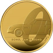 UK 100 Pounds Bond - Bond, James Bond 2020 Proof BOND, JAMES BOND coin reverse UK 100 Pounds Bond - Bond, James Bond 2020 Proof BOND, JAMES BOND coin reverse