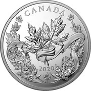 Canada 125 Dollars Canadian Maple Leaves 2020 CANADA 2020 coin reverse Canada 125 Dollars Canadian Maple Leaves 2020 CANADA 2020 coin reverse