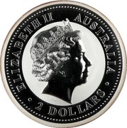 Australia 2 Dollars The Australian Kookaburra 2006 P ELIZABETH II AUSTRALIA 2 DOLLARS coin obverse Australia 2 Dollars The Australian Kookaburra 2006 P ELIZABETH II AUSTRALIA 2 DOLLARS coin obverse