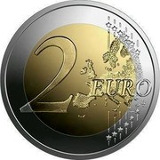 Latvia 2 Euro 100 Latvia De Jure 2021 2 EURO LL coin obverse Latvia 2 Euro 100 Latvia De Jure 2021 2 EURO LL coin obverse