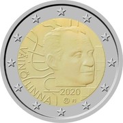 Finland 2 Euro Vaino Linna 2020 VÄINÖ LINNA 2020 FI coin reverse Finland 2 Euro Vaino Linna 2020 VÄINÖ LINNA 2020 FI coin reverse