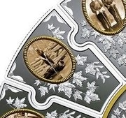 Canada 20 Dollars Canadian History Puzzle 12 2018 Proof  coin reverse Canada 20 Dollars Canadian History Puzzle 12 2018 Proof  coin reverse