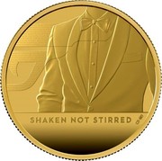 UK 200 Pounds Bond - Shaken not stirred 2020 SHAKEN AND NOT STIRRED coin reverse UK 200 Pounds Bond - Shaken not stirred 2020 SHAKEN AND NOT STIRRED coin reverse