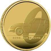 UK 25 Pounds Bond - Bond, James Bond 2020 Proof BOND, JAMES BOND coin reverse UK 25 Pounds Bond - Bond, James Bond 2020 Proof BOND, JAMES BOND coin reverse