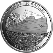 Canada 30 Dollars SS Keewatin 2020 CANADA 30 DOLLARS SS KEEWATIN coin reverse Canada 30 Dollars SS Keewatin 2020 CANADA 30 DOLLARS SS KEEWATIN coin reverse