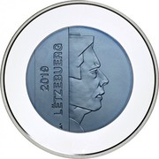 Luxembourg 5 Euro Bourglinster Castle 2019 2019 LËTZEBUERG coin obverse Luxembourg 5 Euro Bourglinster Castle 2019 2019 LËTZEBUERG coin obverse