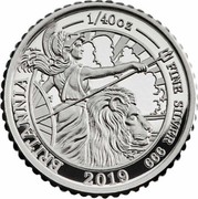 UK 5 Pence The Britannia 2019 Proof BRITANIA 1/40 OZ FINE SILVER 999 2019 coin reverse UK 5 Pence The Britannia 2019 Proof BRITANIA 1/40 OZ FINE SILVER 999 2019 coin reverse
