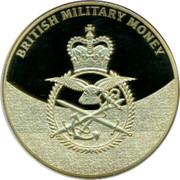 UK 5 Shillings British Planes 2014 Proof BRITISH MILITARY MONEY coin obverse