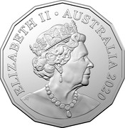 Australia 50 Cents Afghan Cameleers 2020 ELIZABETH II AUSTRALIA 2020 JC coin obverse Australia 50 Cents Afghan Cameleers 2020 ELIZABETH II AUSTRALIA 2020 JC coin obverse