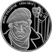 Moldova 50 Lei Mihai Volontir 2019 proof MIHAI VOLONTIR 1934 2015 coin reverse Moldova 50 Lei Mihai Volontir 2019 proof MIHAI VOLONTIR 1934 2015 coin reverse