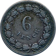 UK 6 Pence Staffordshire - Fazeley Peels Harding & Co 1811 6 PENCE coin reverse UK 6 Pence Staffordshire - Fazeley Peels Harding & Co 1811 6 PENCE coin reverse