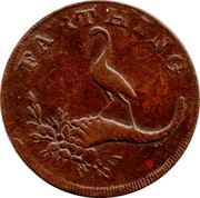 UK Farthing Copper Company 1791  FARTHING coin reverse UK Farthing Copper Company 1791  FARTHING coin reverse