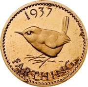 UK Farthing Edward VIII 1937 KM# Pn122 1937 HWP FARTHING coin reverse UK Farthing Edward VIII 1937 KM# Pn122 1937 HWP FARTHING coin reverse