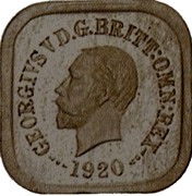 Australia One Penny George V (Kookaburra Pattern - Type 8) 1920 Pattern KM# Pn15 GEORGIVS V D.G.BRITT:OMN:REX 1920 coin obverse Australia One Penny George V (Kookaburra Pattern - Type 8) 1920 Pattern KM# Pn15 GEORGIVS V D.G.BRITT:OMN:REX 1920 coin obverse