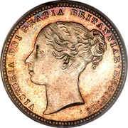 UK One Shilling (Victoria) KM# 734 VICTORIA DEI GRATIA BRITANNIAR REG F D coin obverse UK One Shilling (Victoria) KM# 734 VICTORIA DEI GRATIA BRITANNIAR REG F D coin obverse