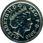 UK Pound Badge of London (Piedfort) 2010 British Royal Mint Proof KM# P75 ELIZABETH ∙ II ∙ D ∙ G REG ∙ F ∙ D ∙ 2010 IRB coin obverse UK Pound Badge of London (Piedfort) 2010 British Royal Mint Proof KM# P75 ELIZABETH ∙ II ∙ D ∙ G REG ∙ F ∙ D ∙ 2010 IRB coin obverse