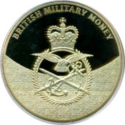 UK Pound British Military Money 2014 Proof BRITISH MILITARY MONEY coin reverse
