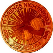 UK Two Pounds Florence Nightingale 2010 Proof 1820 FLORENCE NIGHTINGALE 1910 TWO POUNDS coin reverse UK Two Pounds Florence Nightingale 2010 Proof 1820 FLORENCE NIGHTINGALE 1910 TWO POUNDS coin reverse