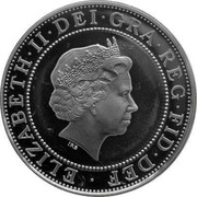 UK Two Pounds History of Technological Achievement 1998 Proof KM# 994b ELIZABETH II DEI GRA REG FID DEF IRB coin obverse UK Two Pounds History of Technological Achievement 1998 Proof KM# 994b ELIZABETH II DEI GRA REG FID DEF IRB coin obverse