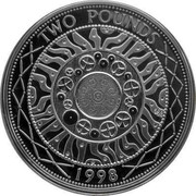 UK Two Pounds History of Technological Achievement 1998 Proof KM# 994b TWO POUNDS 1998 coin reverse UK Two Pounds History of Technological Achievement 1998 Proof KM# 994b TWO POUNDS 1998 coin reverse