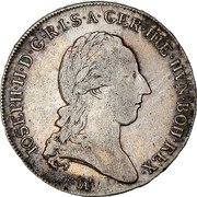 Belgium 1/2 Kronenthaler Joseph II 1788 A KM# 34 IOSEPH II D G R IMP S A GER HIER HUNG BOH REX coin obverse Belgium 1/2 Kronenthaler Joseph II 1788 A KM# 34 IOSEPH II D G R IMP S A GER HIER HUNG BOH REX coin obverse