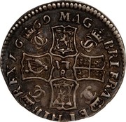 UK 1/2 Merk Charles II 1669 KM# 101 MAG BRI FRA ET HIB REX 1669 coin reverse UK 1/2 Merk Charles II 1669 KM# 101 MAG BRI FRA ET HIB REX 1669 coin reverse