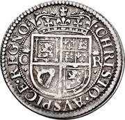 UK 1/2 Merk Charles I ND KM# 93 CHRISTO AVSPICE REGNO coin reverse UK 1/2 Merk Charles I ND KM# 93 CHRISTO AVSPICE REGNO coin reverse