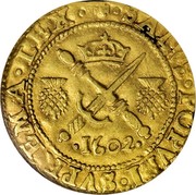 UK 1/2 Sword & Sceptre James VI 1602 KM# 19 SALVS POPVLI SVPREMA LEX coin reverse UK 1/2 Sword & Sceptre James VI 1602 KM# 19 SALVS POPVLI SVPREMA LEX coin reverse
