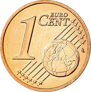 Belgium 1 Euro Cent (Albert II - 2nd type - 1st portrait) KM# 295 1 EURO CENT LL coin reverse Belgium 1 Euro Cent (Albert II - 2nd type - 1st portrait) KM# 295 1 EURO CENT LL coin reverse