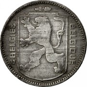 Belgium 1 Franc 1943 KM# 128 Decimal Coinage BELGIE BELGIQUE coin obverse Belgium 1 Franc 1943 KM# 128 Decimal Coinage BELGIE BELGIQUE coin obverse