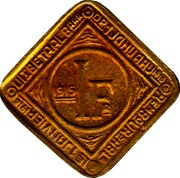 Belgium 1 Franc Ghent 1915 Struck in 1920 for the benefit of charity KM# Tn3 UITBETAALBAAR 1 JANUARIJ 1918 REMBOURSABLE 1 JANVIER 1918 coin reverse Belgium 1 Franc Ghent 1915 Struck in 1920 for the benefit of charity KM# Tn3 UITBETAALBAAR 1 JANUARIJ 1918 REMBOURSABLE 1 JANVIER 1918 coin reverse