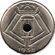 Belgium 10 Centimes 1938 KM# 112 Decimal Coinage 1938 coin reverse Belgium 10 Centimes 1938 KM# 112 Decimal Coinage 1938 coin reverse