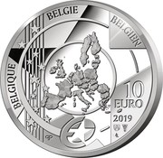 Belgium 10 Euro 450th Anniversary of Death of P. Bruegel 2019 BELGIE BELGIQUE BELGIEN 10 EURO 2019 coin reverse Belgium 10 Euro 450th Anniversary of Death of P. Bruegel 2019 BELGIE BELGIQUE BELGIEN 10 EURO 2019 coin reverse