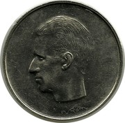 Belgium 10 Francs 1976 KM# 156.2 Decimal Coinage ELSTRØM coin obverse Belgium 10 Francs 1976 KM# 156.2 Decimal Coinage ELSTRØM coin obverse